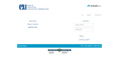 Desktop Screenshot of euskadieuprecios.com